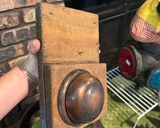 rear side of doorbell victorian