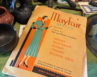 antique flapper period dept. store catalog