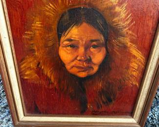 Oil Painting on Wood