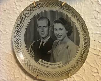 Elizebeth and Phillip Plate