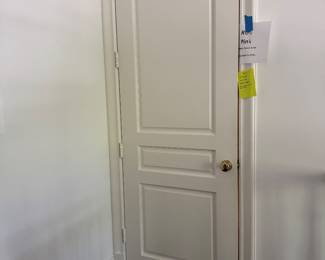 Beautiful solid wood 8 feet tall doors throughout the house