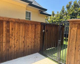 Fencing & Iron Gate with lock