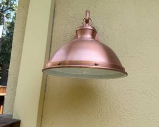Copper out door light