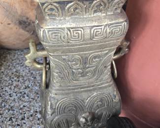 Asian Bronze Ritual Vase