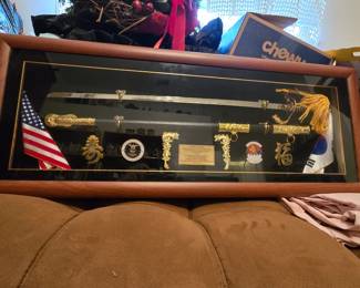 Custom Military Shadow Box