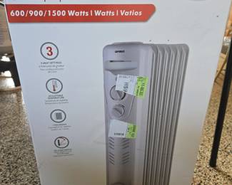 Optimus Portable Oil-Filled Radiator Heater