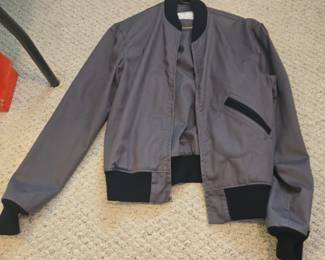 Vintage West Point Cadet Gray Bomber-style Jacket