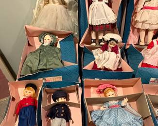 Madame Alexander Little Women and Little Men Doll Collection
