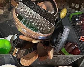 Assorted Kitchen Utensils and Gadgets