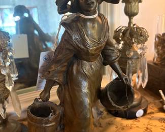 Lifetime bronze by Suzanne Bizard with foundry mark