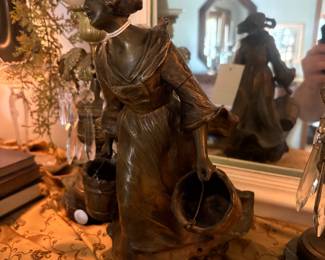 Lifetime bronze by Suzanne Bizard with foundry mark