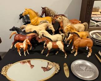 Collection of Toy Horses