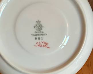 Tirschenreuth Bavaria Clyde Pattern China Set second image