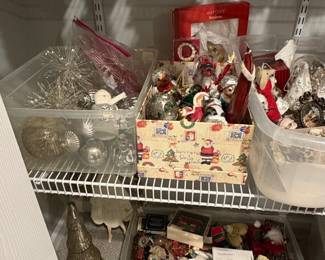 Assorted Christmas Decorations Collection including Department and Lemax Villages fourth image