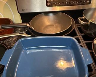 Blue Ceramic Baking Dish