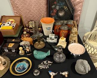 Assorted Collectibles and Decorative Items