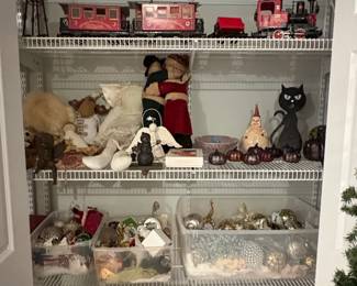 Assorted Holiday Decorations