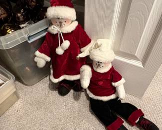 Assorted Christmas Decorations Collection including Department and Lemax Villages sixth image