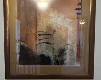 Abstract Mixed Media Artwork