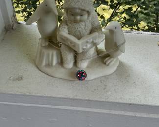 Snowbabies "Read Me a Story" Figurine