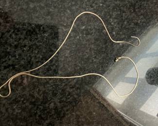 Twisted Rope Chain Necklace