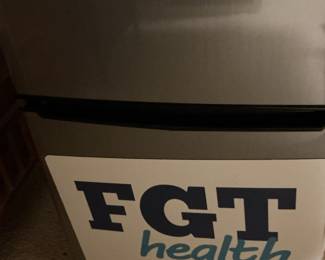 Galanz Mini Refrigerator with FGT Health Decal
