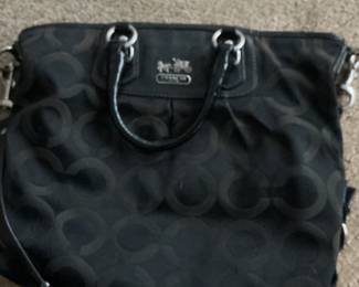 Coach Signature C Monogram Tote Bag