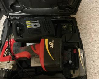 SKIL 18V Cordless Drill and Reciprocating Saw Combo Kit