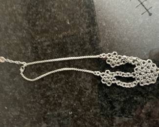 Sterling Silver Chainmaille Bracelet with "GVO" Charm