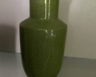 Ohana Napcoware Green Pottery Bud Vase