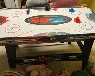 Triumph Fire 'n Ice LED Light-Up Air Hockey Table