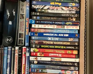 Assorted DVD and VHS Collection