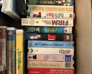 Assorted DVD and VHS Collection