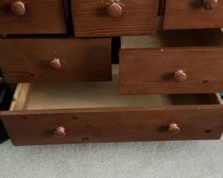 Wooden Apothecary Cabinet