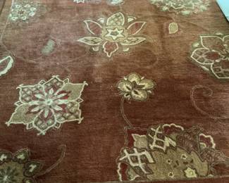 Floral Medallion Oriental Area Rug