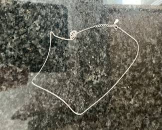 Evil Eye Sterling Silver Necklace