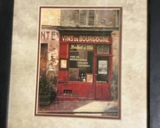 Vins de Bourgogne Print by Chiu Tak Hak