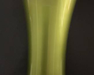 Lime Green Ceramic Vase