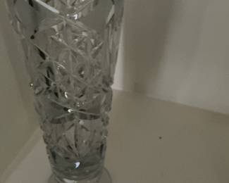 Bohemia Cut Crystal Vase