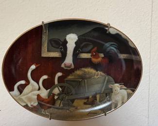 Many Bradford Exchange plates