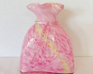 Art Glass Dress Vase