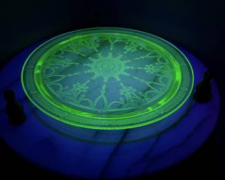 Uranium Cake Plate