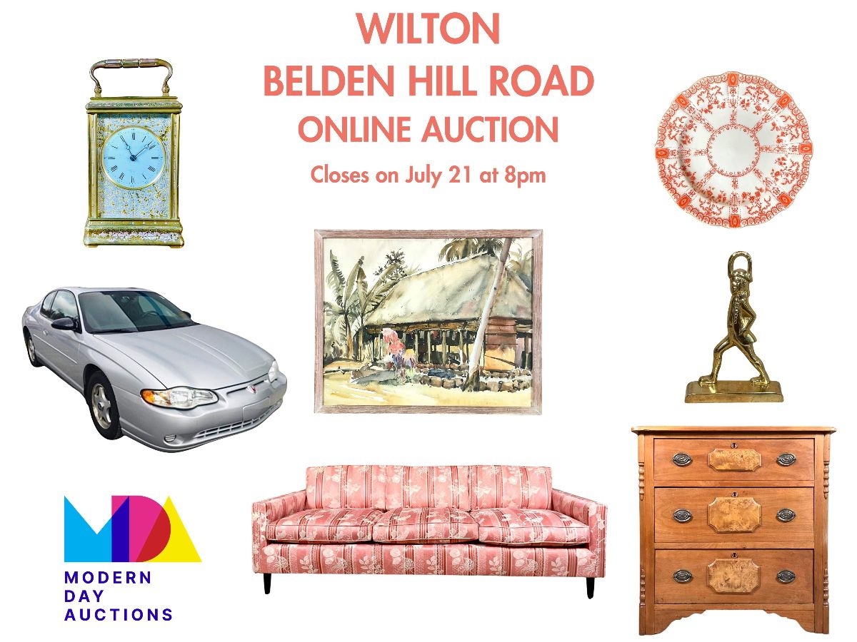 Wilton Belden Hill Road Online Auction