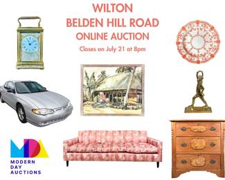 Wilton Belden Hill Road Online Auction