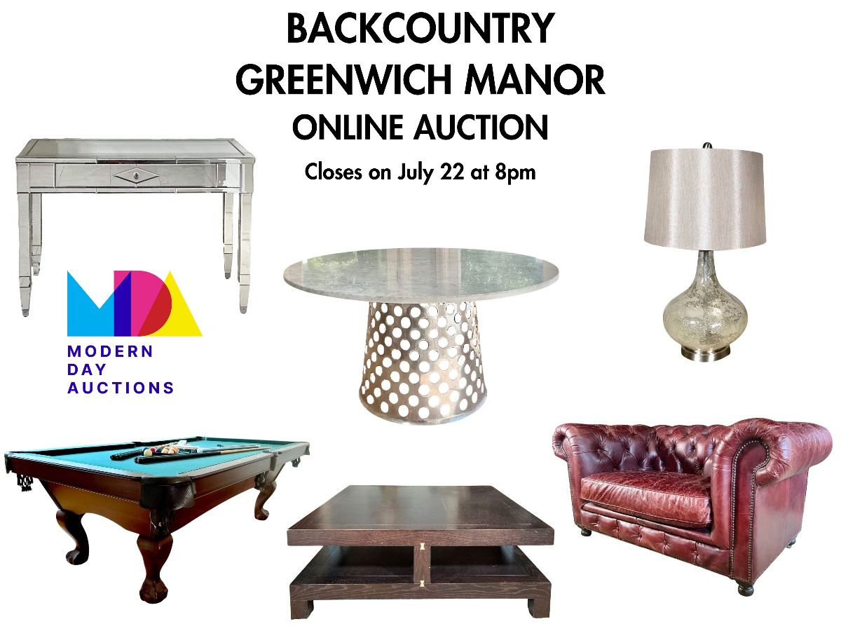 Backcountry Greenwich Manor Online Auction