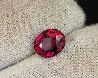 4.16 Carats Natural Malaya Garnet