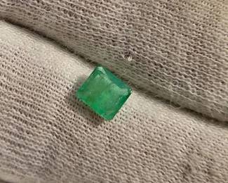 0.61 Carat Natural Emerald