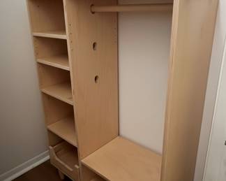 Montessori Style Children's Open Wardrobe