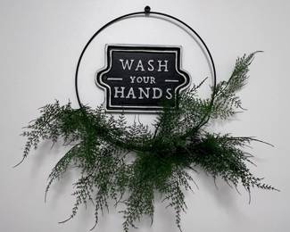 Wash Your Hands Wall Decor