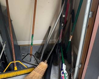 Assorted Long-Handled Garden Tools